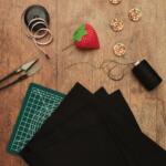 calico fabric shown in detail with information/properties of cotton calico fabric