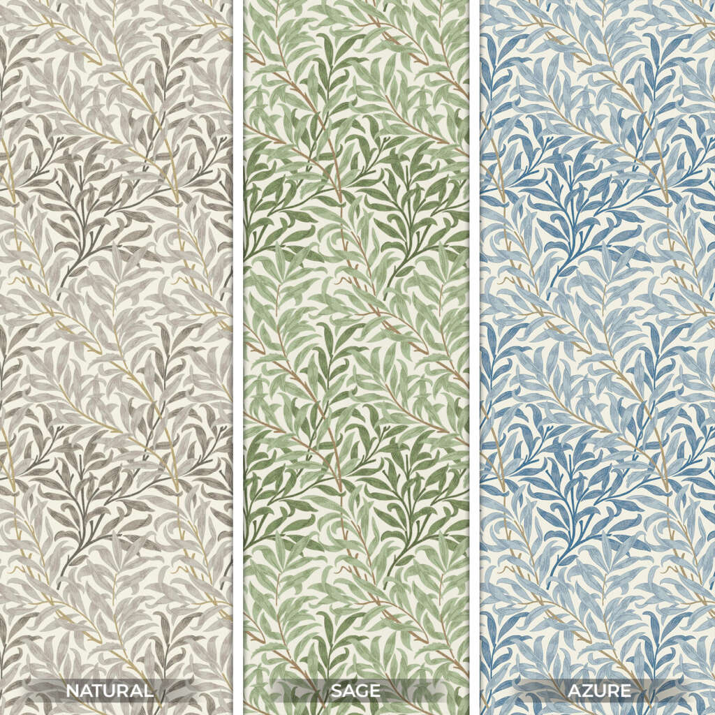 William Morris | Willow Bough | Tapestry Fabric - Discount Fabrics LTD