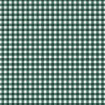A seamless checkered pattern featuring alternating green and white squares of equal size, creating a classic gingham design. The pattern is uniform and symmetric, covering the entire image.