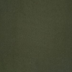 Close-up of a plain, textured fabric in a solid olive green color. The surface appears slightly rough, suggesting a woven material with visible small fibers.