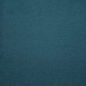 Close-up of textured blue-green fabric with a subtle diagonal weave pattern, giving it a soft and slightly heathered appearance.