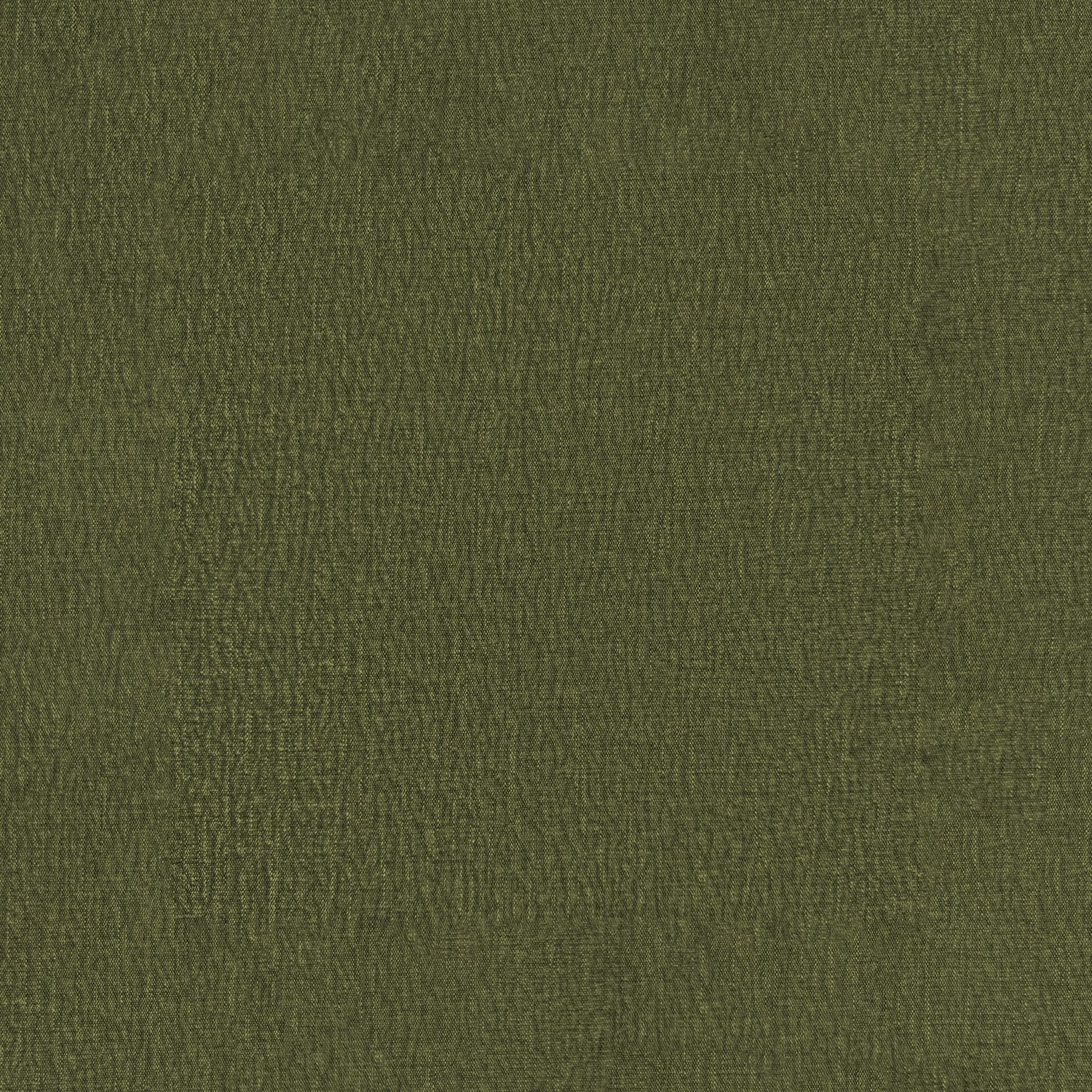 Wexford-Olive-2 A close-up view of a textured fabric surface in olive green, showing a subtle, irregular pattern that gives it a slightly rough and tactile appearance.