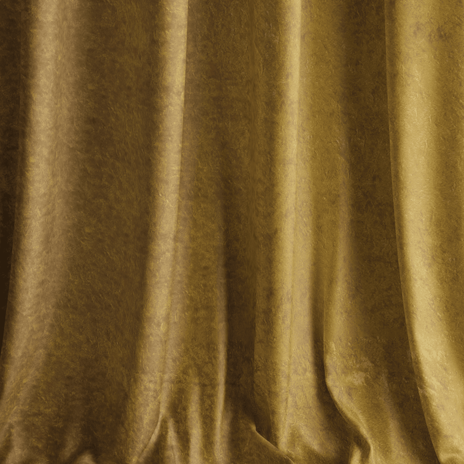 Carnival-Honey-6 Gold velvet curtain with rich texture, soft folds, and draping fabric. The material reflects light, creating varying shades of gold and an elegant, luxurious appearance.
