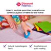 Plain 100% Cotton Fabric | 60" Extra Wide | 50 Colours (140gsm) - Image 7