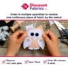 Premium Acrylic Craft Felt Fabric | 60″ Wide (150cm) | 215gsm - Image 2