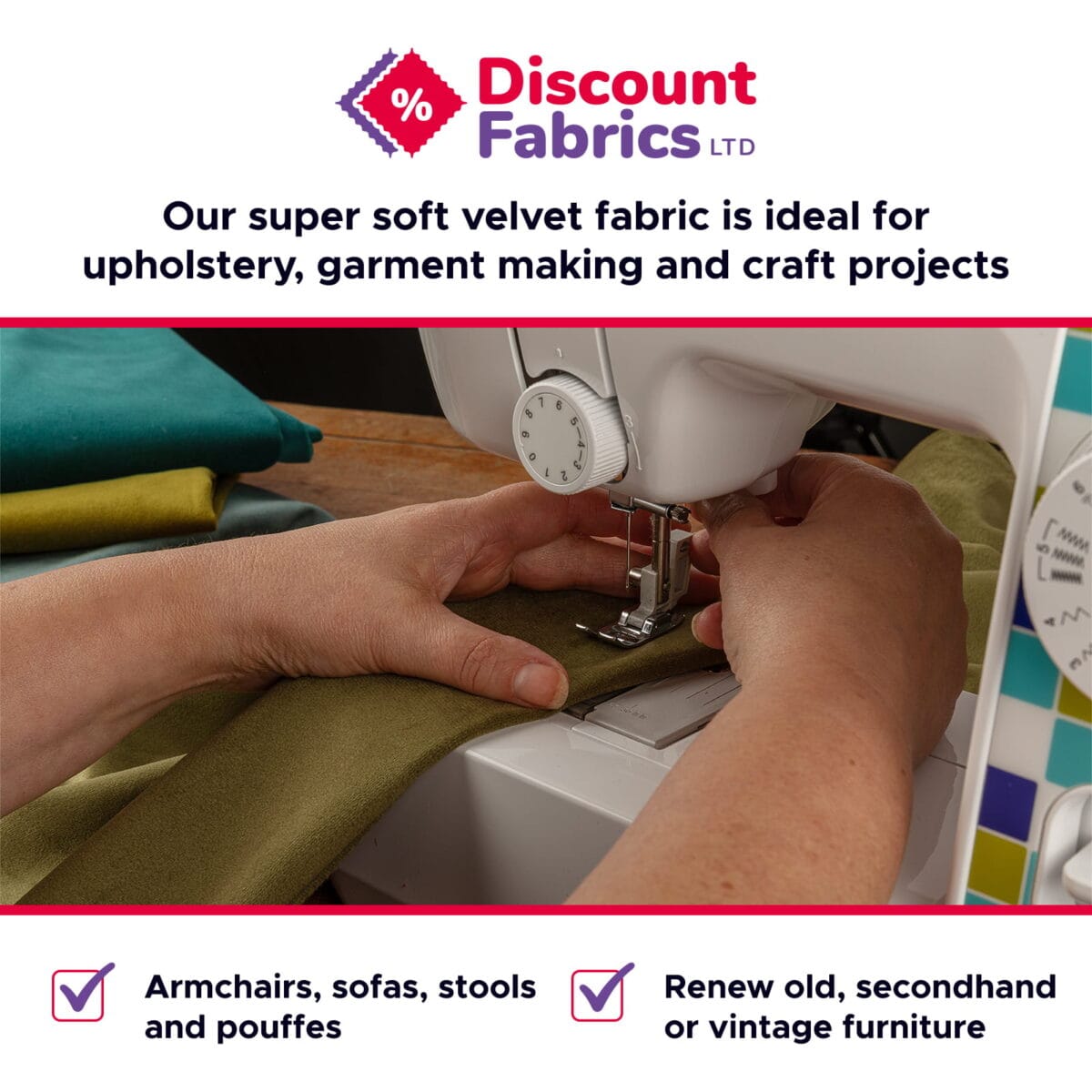 Plush Super Velvet Fabric | 60" Extra Wide | Curtains & Soft Furnishings - Image 4
