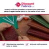 Fire Retardant Faux Leather Vinyl | Solid & Diamond Pattern (BS5852) - Image 4