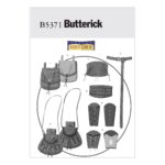 Butterick | B5371 | Wrist Bracers, Corset, Belt and Pouches