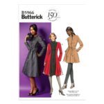 Butterick | B5966 | Misses' and Women's Fitted and Flared Jacket or Coat