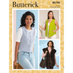 Butterick | B6745 | Misses' Vests in Five Styles