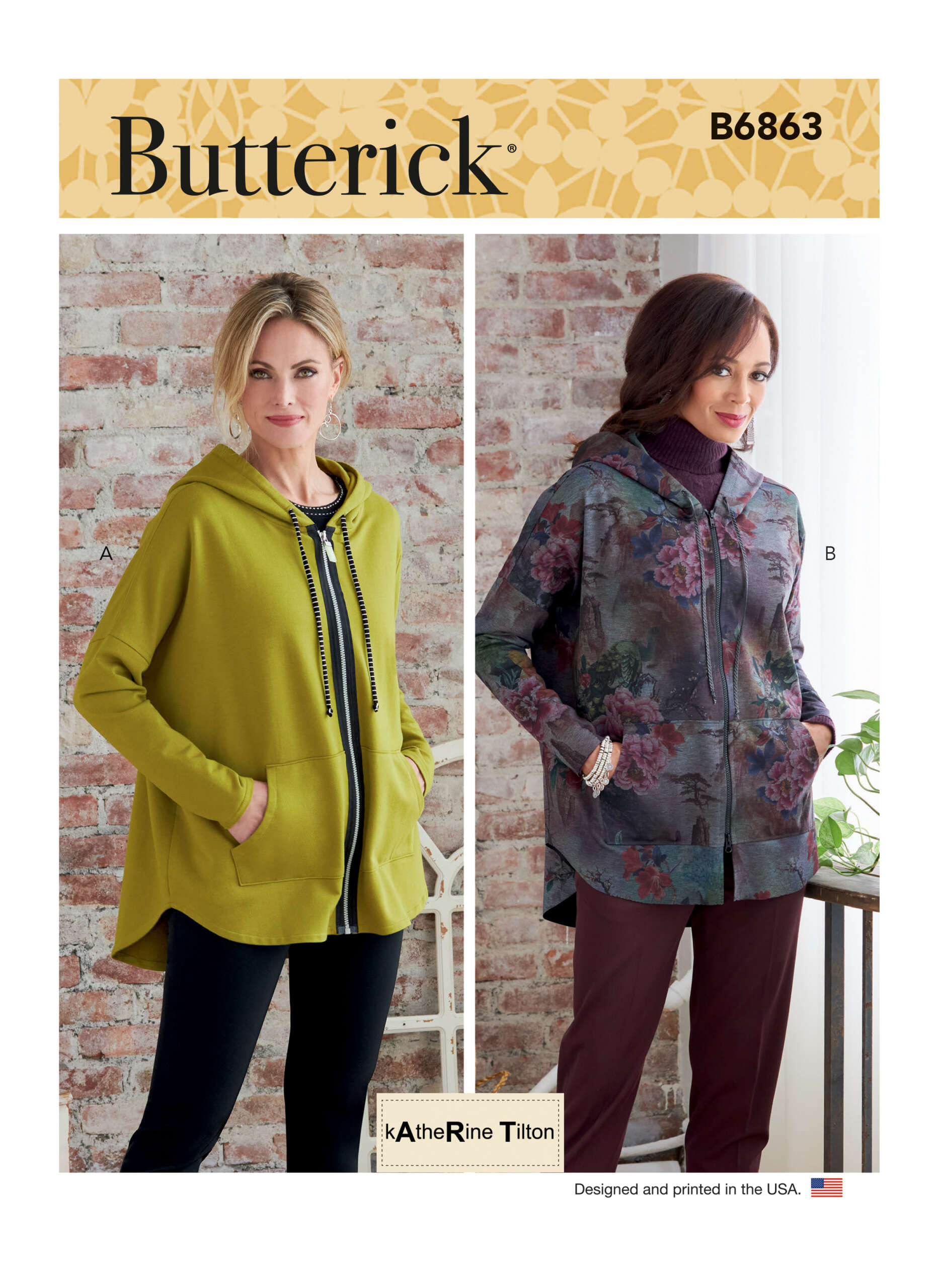 B6863_envelope_front-1-scaled-1.jpg Butterick | B6863 | Misses' Jacket Pattern - Image 1