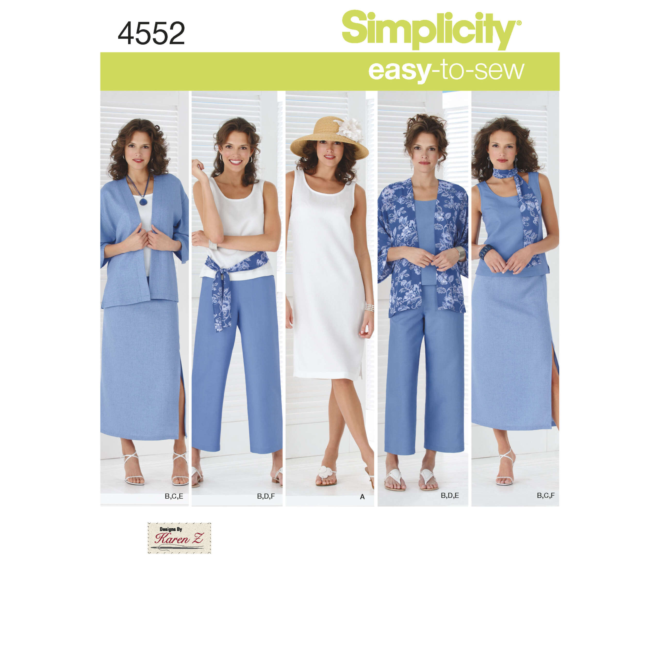 S4552_envelope_front-scaled-1.jpg Simplicity | 4552 | Misses' & Plus Size Sportswear - Image 1