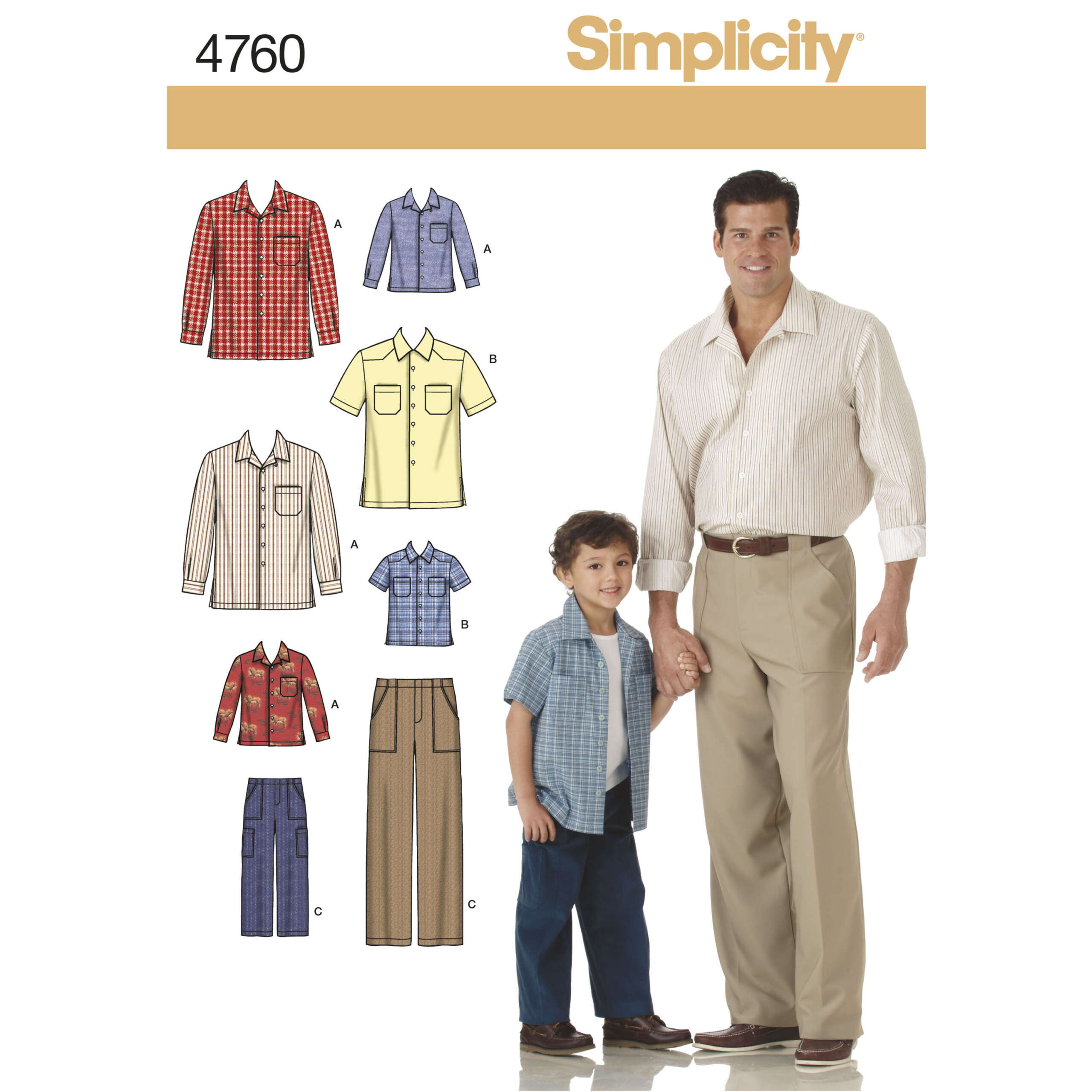 Untitled-3 Simplicity | 4760 | Boys' & Men's Shirts and Pants - Image 1