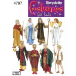 Simplicity | 4797 | Boys' & Girls' Nativity Costumes