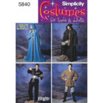 Simplicity | 5840 | Adults' & Teens' Costumes