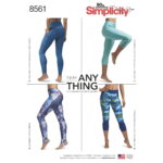 Simplicity | 8561 | Misses' & Women's Leggings