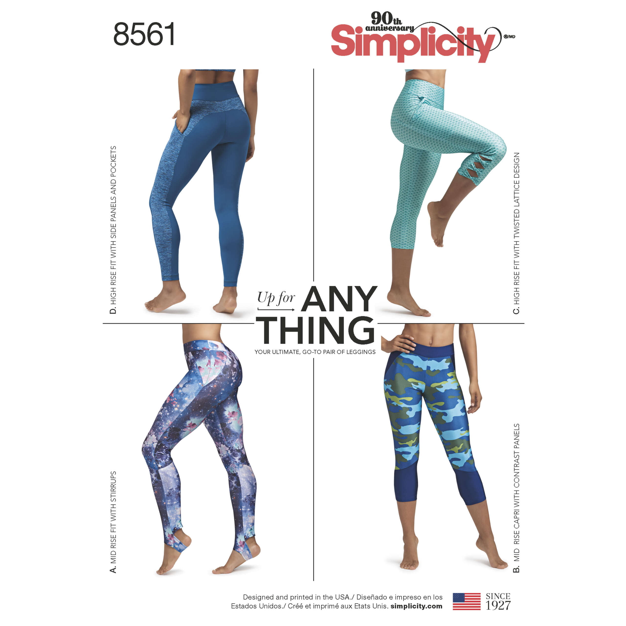 S8561_envelope_front-scaled-1.jpg Simplicity | 8561 | Misses' & Women's Leggings - Image 1