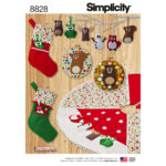 Simplicity | 8828 | Animal Holiday Décor