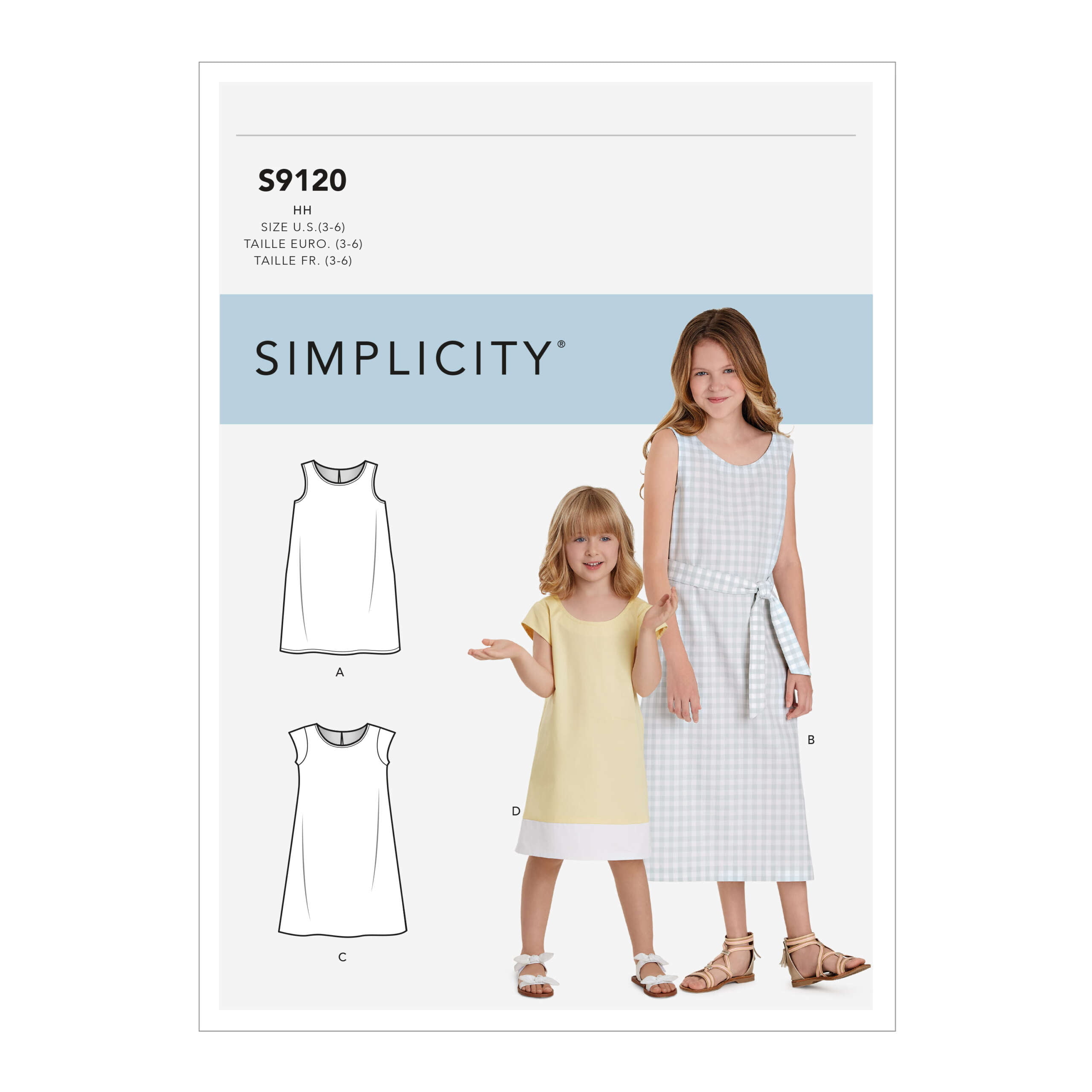 S9120_envelope_front-scaled-1.jpg Simplicity | S9120 | Children's & Girls' Dresses - Image 1