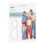 Simplicity | S9132 | Unisex Sleepwear