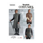 Simplicity | S9593 | Men's Coat, Jacket and Vest