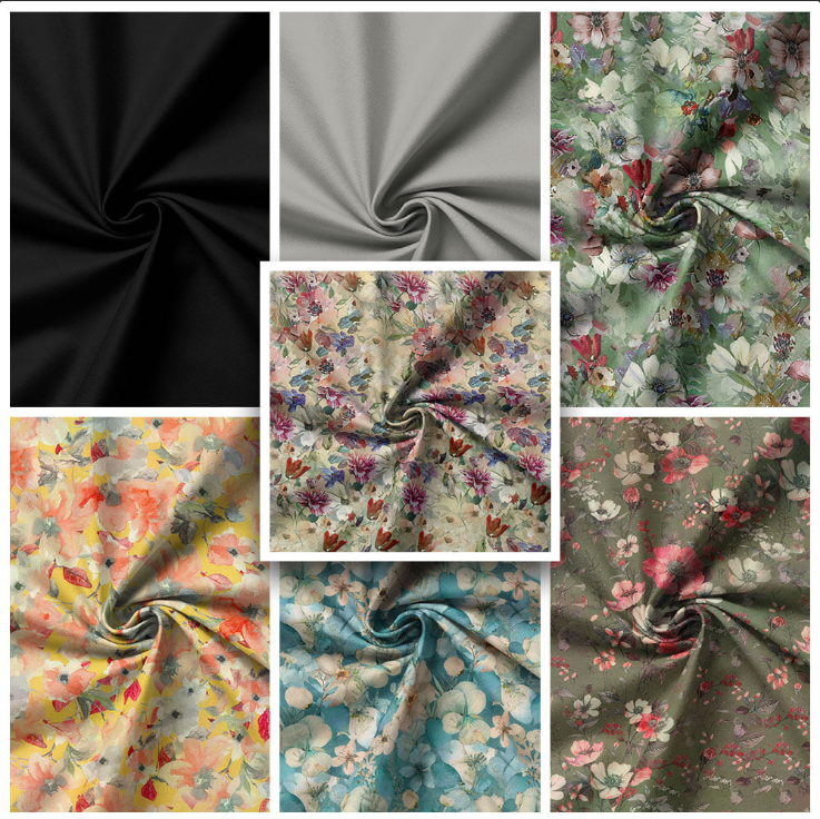 Cotton lawn fabric — fine and lightweight