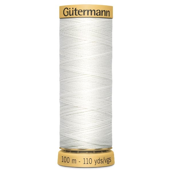 TSA1005709.jpg Gütermann Thread | Natural Cotton Thread | 100m | Code 5709 - Image 1