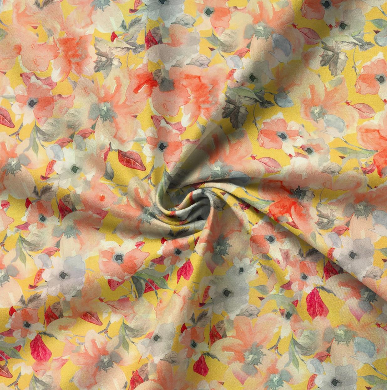 Cotton lawn fabric — fine, silky and perfect for floaty gathered spring dresses and blouses