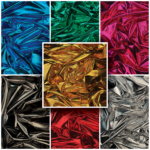 Jersey Fabric | Metallic Foil Finish | 150cm Wide