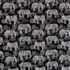 Rose & Hubble Cotton Poplin Fabric | Animal Prints (Elephant) | 100% Cotton