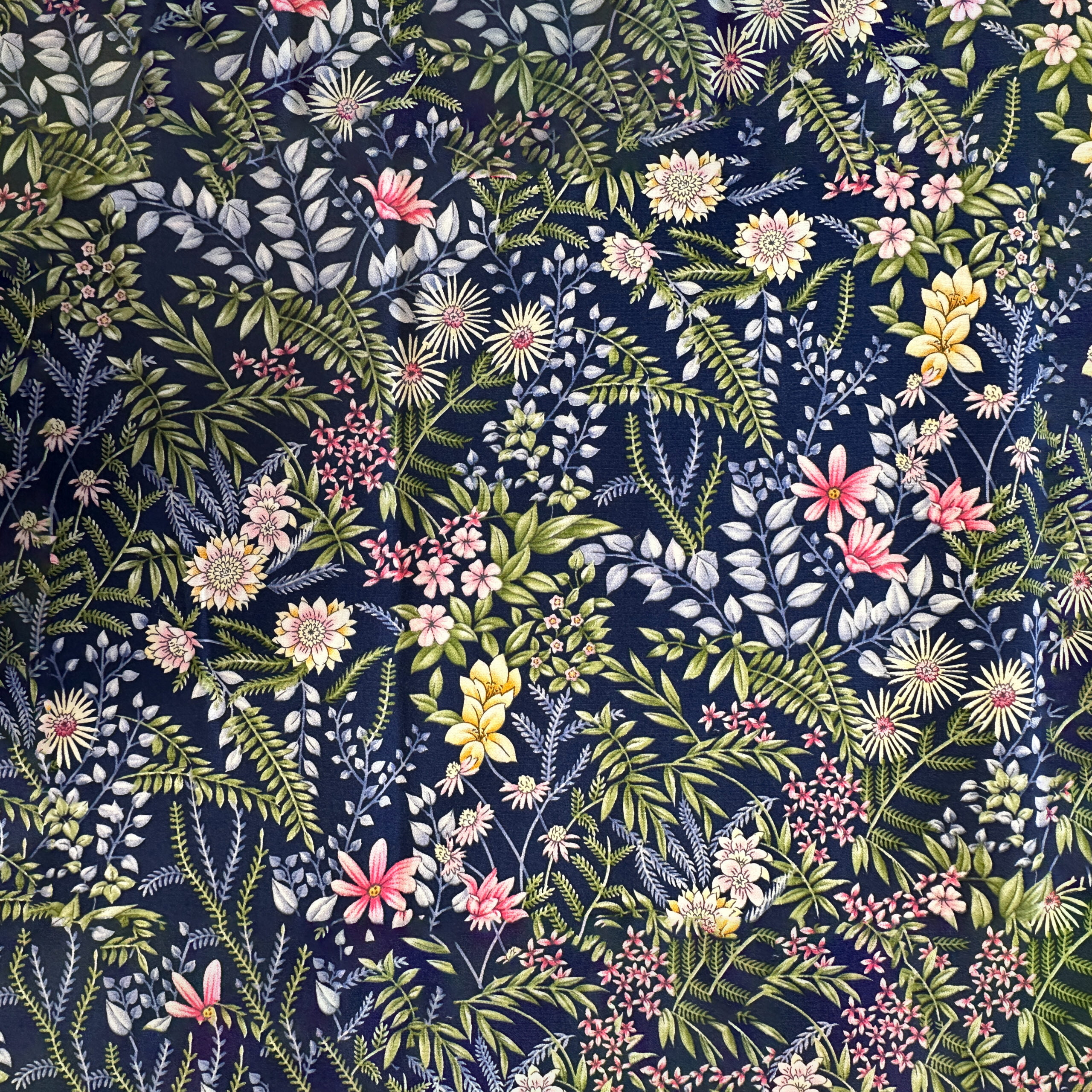 Rose and Hubble Floral Poplin — Botanical Print