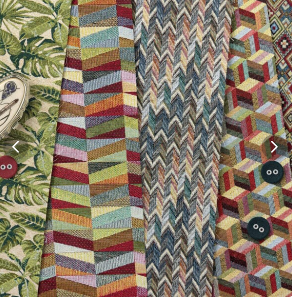 Geometric cotton print