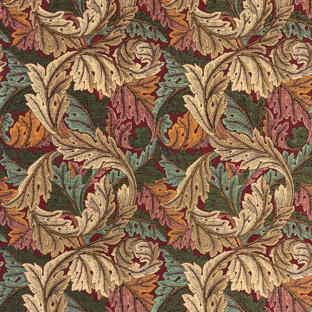 William Morris Acanthus Outdoor Waterproof Fabric