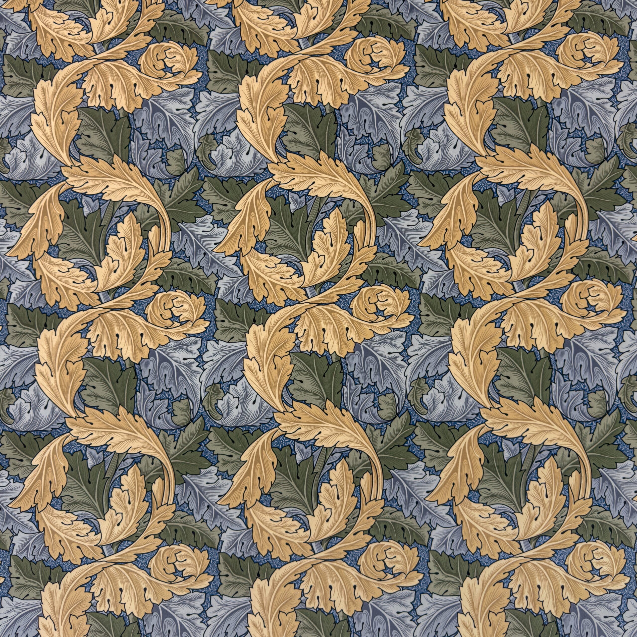 William Morris Velvet Acanthus — 320gsm Upholstery Velvet