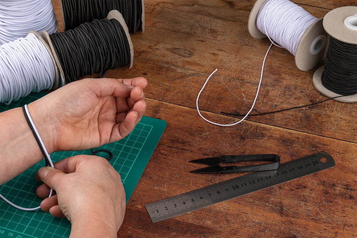 Round Elastic Cord | 2mm Wide | Elastic Band - Image 2