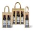 Window Wine Bottle Bag | Hessian Wine Bag | Wine gift Bag