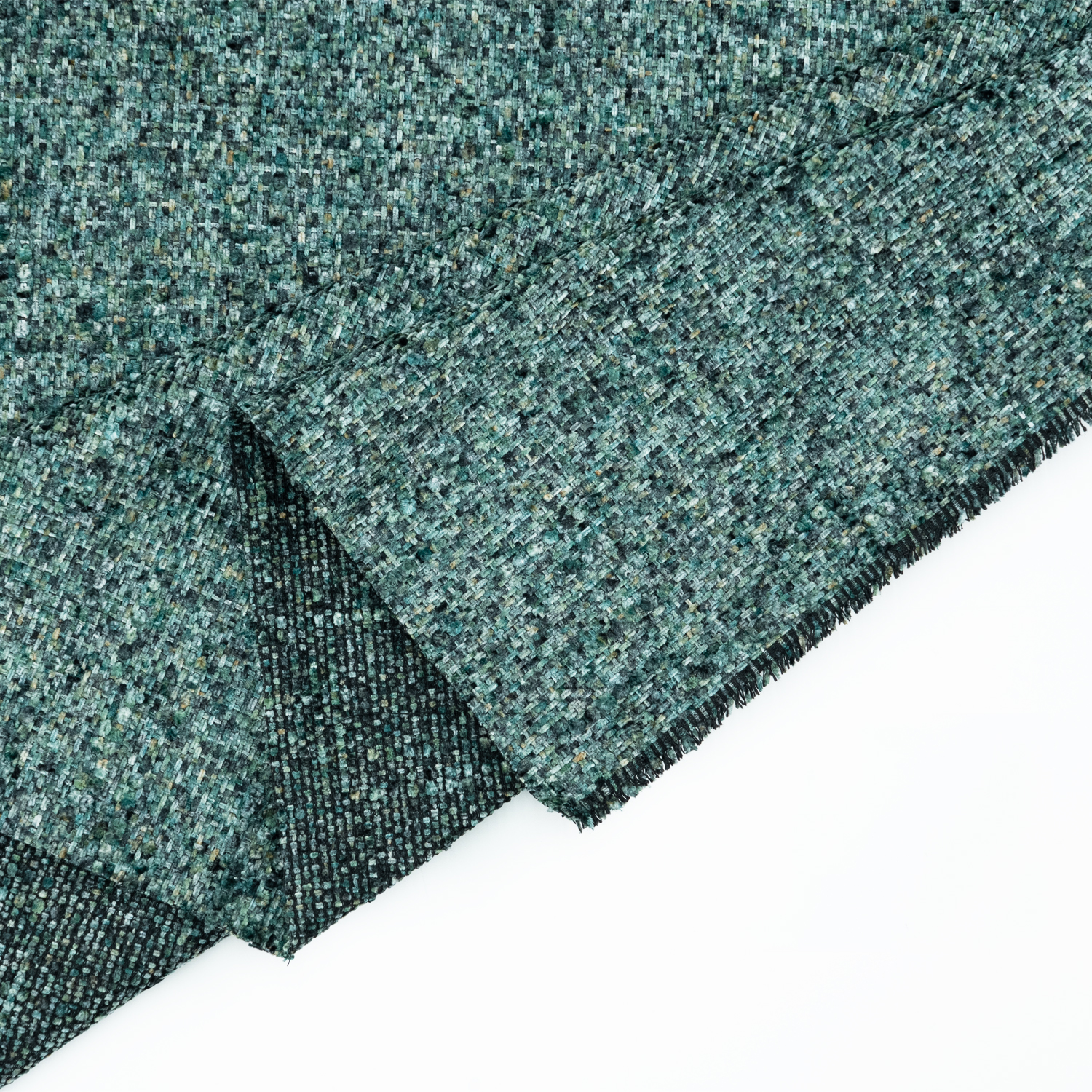 Arcadia Basketweave upholstery fabric on a bolt