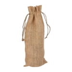 Hessian Wine Bottle Bag | 750ml | Jute Wine Pouch