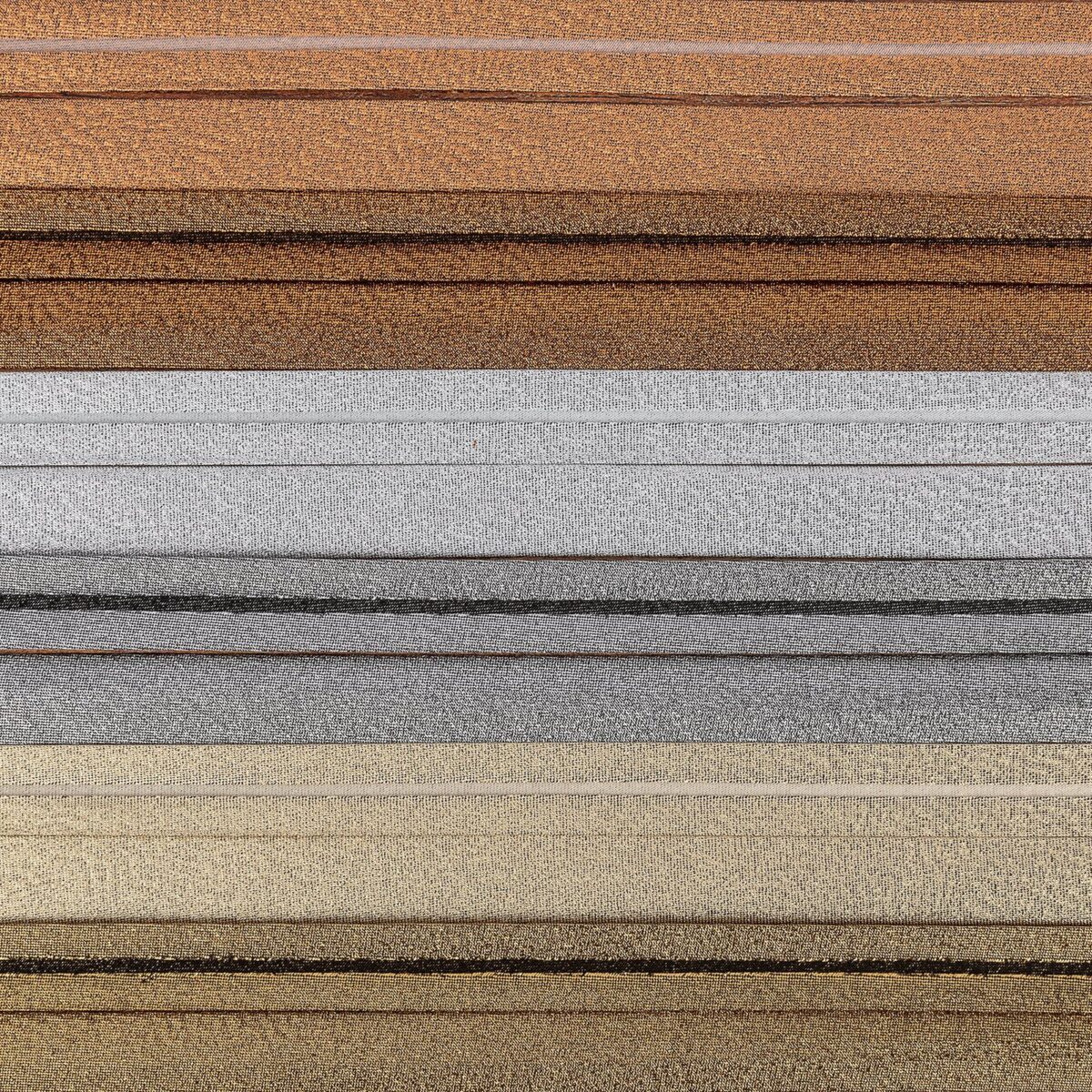 Bias Binding | Metallic Lame | 18mm Wide - Image 2