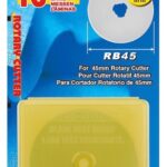 OLFA RB45-10 Rotary Blades – 45mm Replacement Blades (10 Pack)