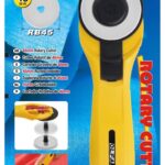 OLFA RTY-2/C Rotary Cutter 45mm – Yellow | Precision Fabric Cutter