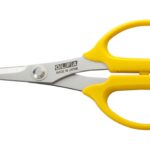 OLFA SCS-4 Precision Appliqué Scissors – 5" Ergonomic Fabric Scissors