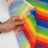Plush Fur Fabric | Faux Fur | Rainbow  Fur Fabric - Image 4