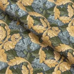 William Morris Acanthus Outdoor Fabric | Waterproof PU Upholstery