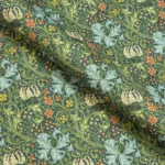 William Morris Golden Lily Outdoor Fabric | Waterproof PU Upholstery