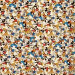 100% Cotton Fabric | Disney Fabric | Mickey Mouse Fabric