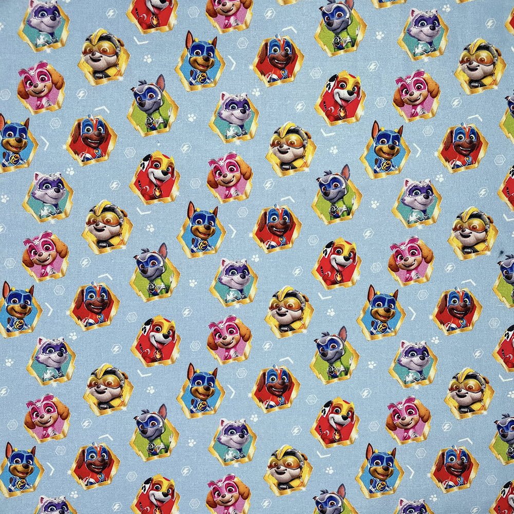 CCL035-Super-Paw-1.jpg Disney Fabric | Paw Patrol Fabric | Paw Girl Fabric - Image 1