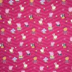 100% Cotton Fabric |Peppa Pig | Peppa Pig Fabric
