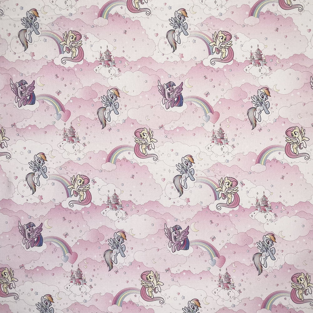 CCL040-My-Little-Pony-1.jpeg 100% Cotton Fabric |My Little Pony | My Little Pony Fabric - Image 1