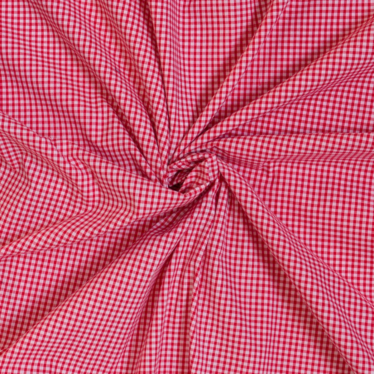 Gingham Polycotton | Fat Quarter Bundle - 9 Colors | 1/8″ Squares - Image 5